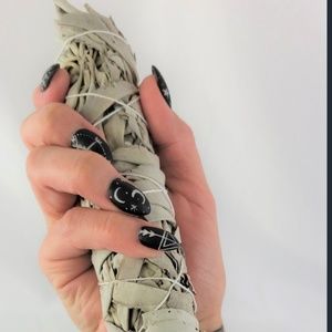 8" White California Sage